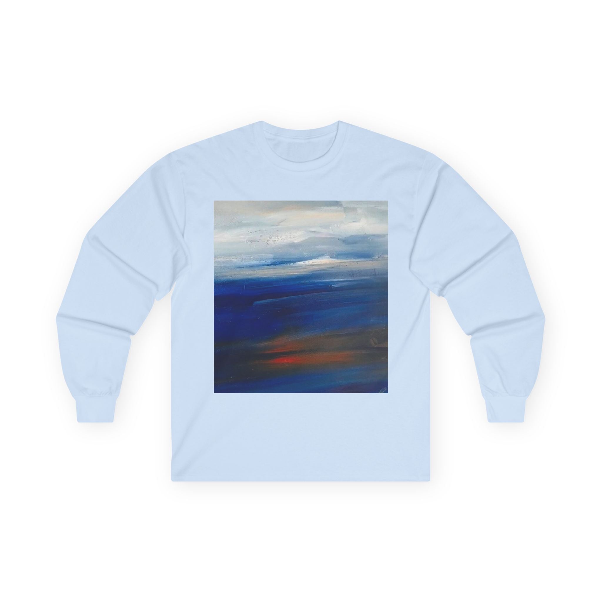 Abstract Ocean Breeze Long Sleeve Tee