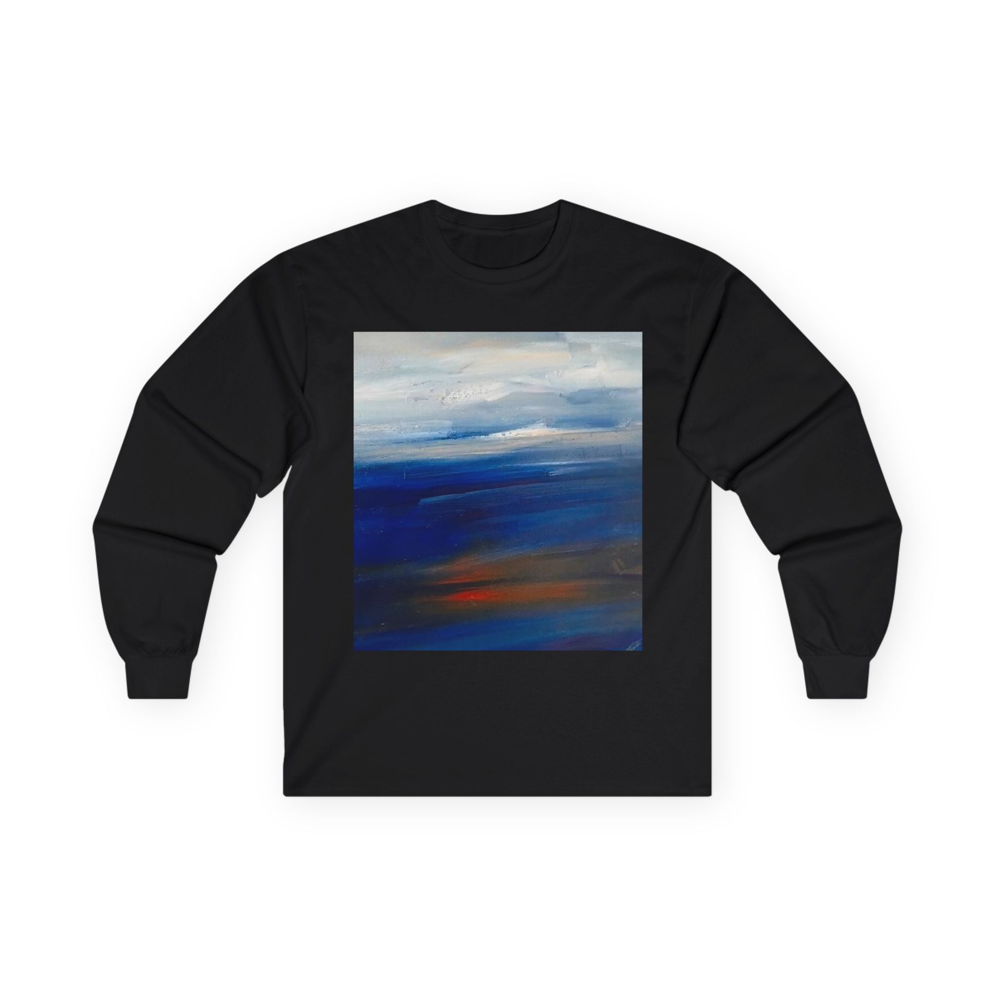 Abstract Ocean Breeze Long Sleeve Tee