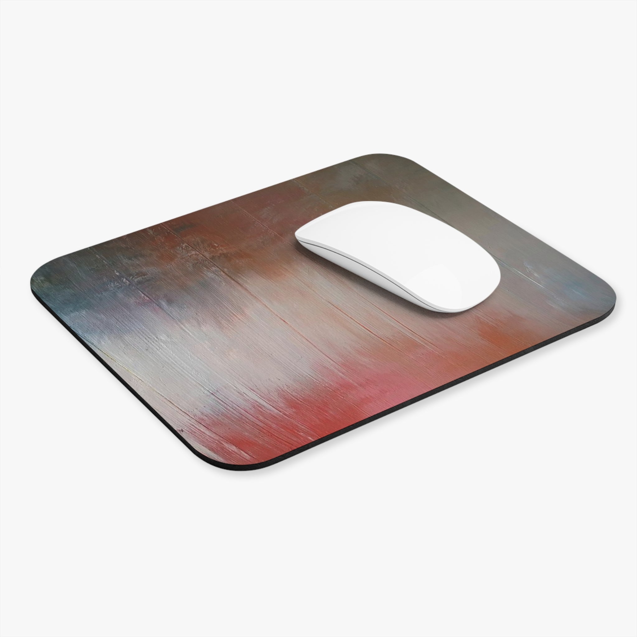 Abstract Dusky Gradient Mouse Pad — Moody Ombre Desk Mat