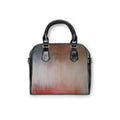 Abstract Ombre Shoulder Handbag — Gradient Leather Tote for Everyday Chic