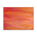 Abstract Orange Sunset Matte Canvas Wall Art — Stretched 1.25"
