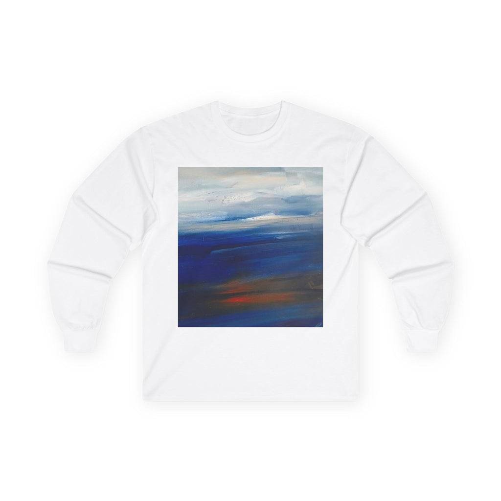 Abstract Ocean Breeze Long Sleeve Tee